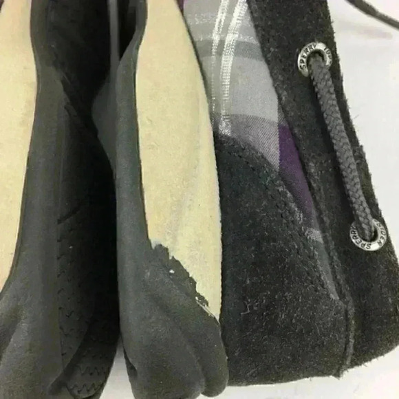 Sperry Top Sider Flats Size 5.5 Multicolored Suede - Picture 6 of 8